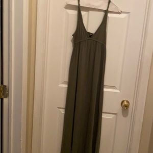 Jersey knit maxi dress